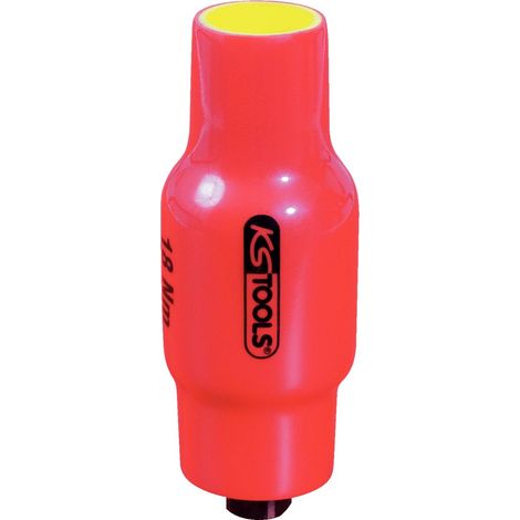 KS Tools Limiteur de couple pré-réglé 3/8" avec revêtement isolant, 18 Nm (1/2)