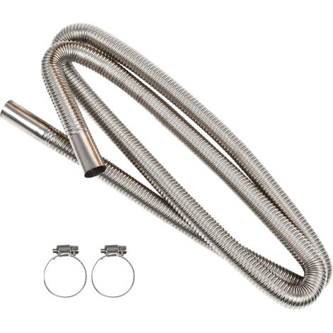 Flexibles Auspuffrohr Ø24 mm aus Edelstahl für Auto