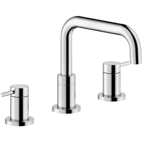 Batteria 3 fori per lavabo. Nobili serie VELIS VE125211/2CR Cromato - Ottone
