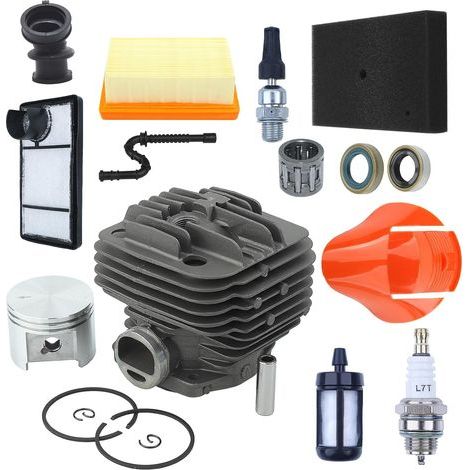 49-mm-Zylinder-Kolben-Kit für Stihl TS400 Luftfilter Kraftstofföldichtung Kettensäge Ersatzteile 4223 020 1200 4223 141 0300 (1/5)