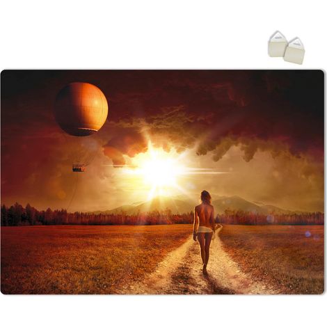 CAMMINANDO VERSO IL SOLE - POSTER in PVC da 3mm - Misura: 70x100 cm