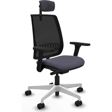 Sedia ergonomica piqueras y crespo Alares nero design moderno (1/2)