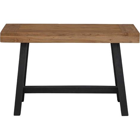 Banc de jardin 110 cm Banc de salon - Banc de table Bois massif de teck BV208916 - BonneVie (1/5)