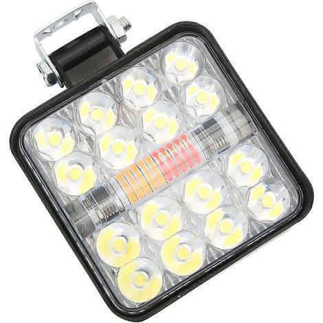 LED-Arbeitsscheinwerfer 3000 lm 9–60 V IP67 wasserdicht 48 W Universal-Offroad-Blitzlampe für Auto und Motorrad