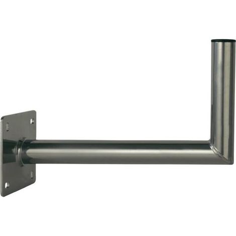Support mural SAT aluminium Smart, distance au mur : 45 cm