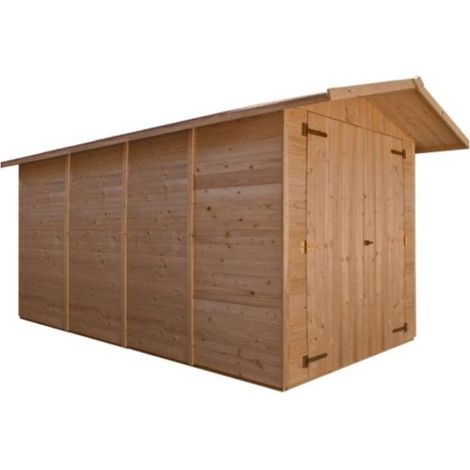 Casetta 258 x 414 cm doppia porta |Con pavimento|Impermeabilizzante Ardesia Verde (1/3)
