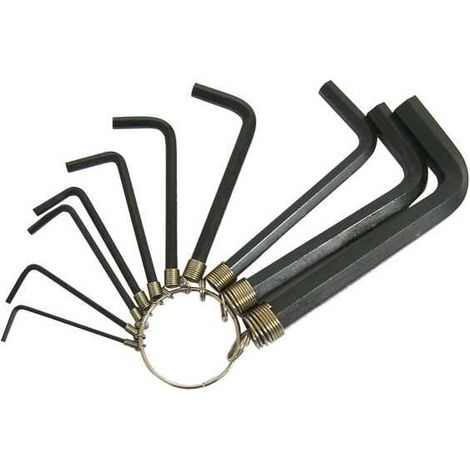 Llaves Allen 1,5/10 pz.10 Cv Alta 01984
