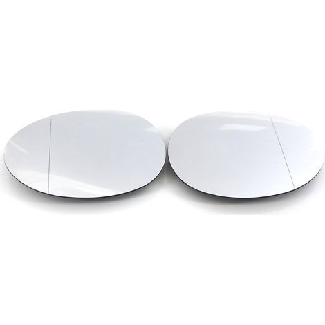 Rückspiegelglas mit Clip, Ersatz für BMW Mini F55 F56 (2014–2020), 2 Stück, beheizt, links/rechts