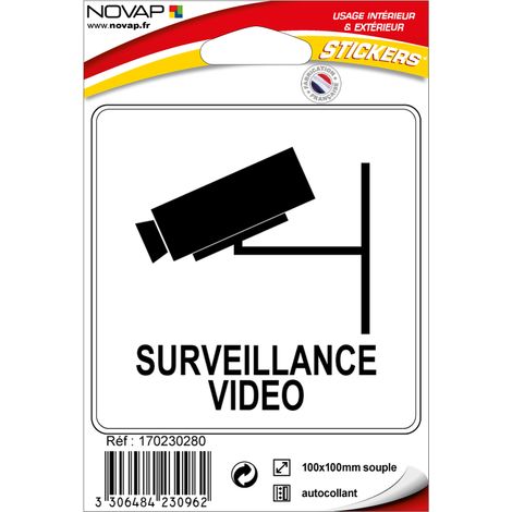 Stickers adhésif - Surveillance vidéo - 4230962