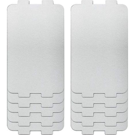 Lot de 10 feuilles de mica universelles pour four à micro-ondes, feuilles de rechange pour guide d'ondes en mica pour four (1/4)