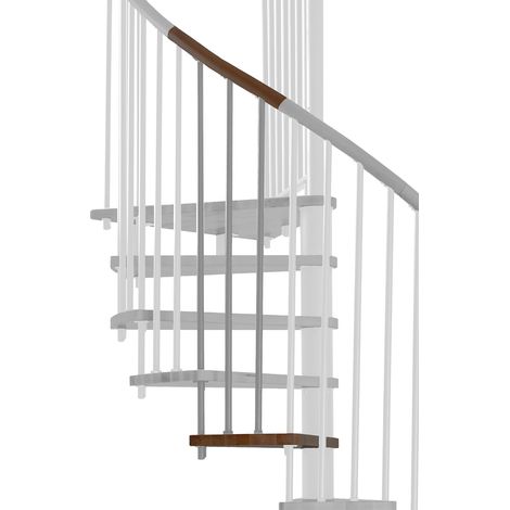 Minka Höhenerweiterung für Spiral Wood 120cm Durchmesser Walnuss Grau