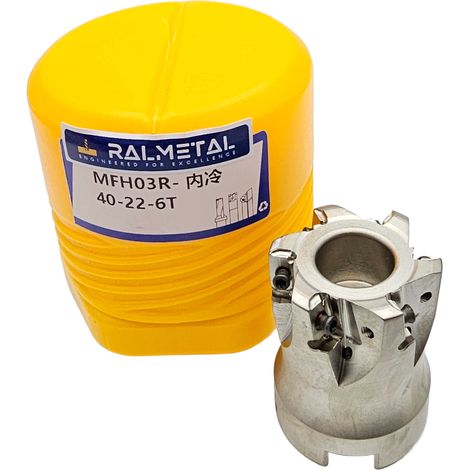Testa di fresatura D40 mm 6T raffreddamento interno log 030310 ER (1/2)