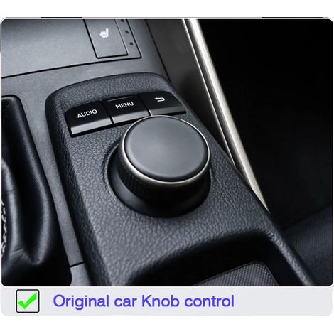 CarPlay sans fil Android Auto, Installation facile, Qualité audio améliorée, Bouton (1/2)