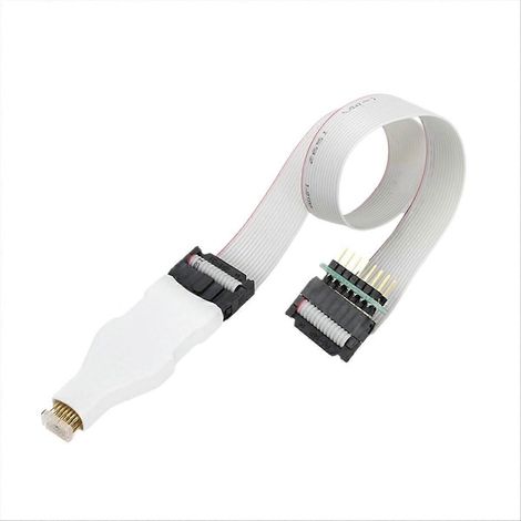 Chip-Schreib- und Brennsonde, abnehmbares flexibles Kabel, Downloadleitung, Mikrochip-Programmiergerät, federbelastete Pins, SOP14-150 mil (1/5)