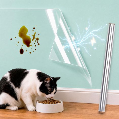 Film Protection Murale Électrostatique - Non Adhesif 40 x 200 cm (1/5)