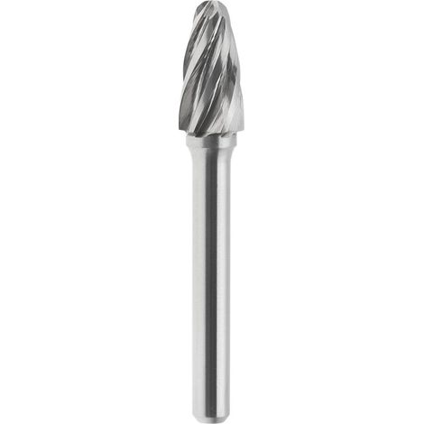 Lime rotative hm ogive pointe arrondie aluminium 12x25mm tige 6 (1/3)
