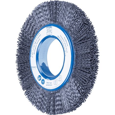 PFERD TOOLS COMPOSITE Rundbürste RBUP Ø 150x13x50,8 mm Bohrung Keramik-Filament-Ø 1,10mm Korn 120 stationär (1/4)