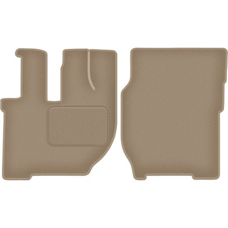 Alfombrillas de terciopelo para coche: Volvo FH I truck (1993-2002) beige (1/5)