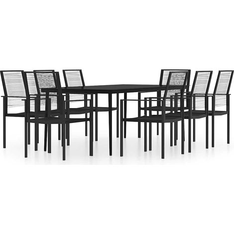 Maison Exclusive - Set Mobili da Pranzo da Giardino 9 pz (1/5)