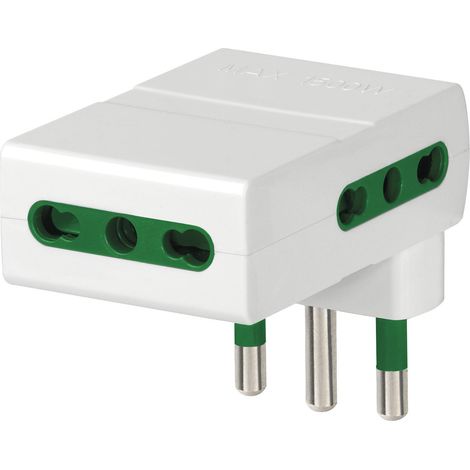 VIMAR - RI.00311.B Adattatore mult. S17 + 3P17/11 bianco