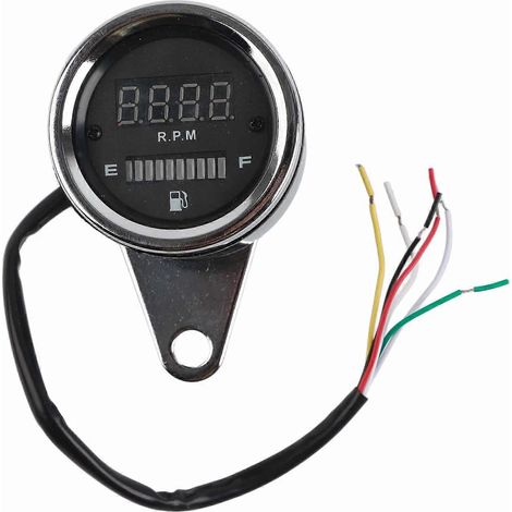 Compteur de vitesse/tachymètre numérique pour moto 2 - Instruments modifiés (1/5)