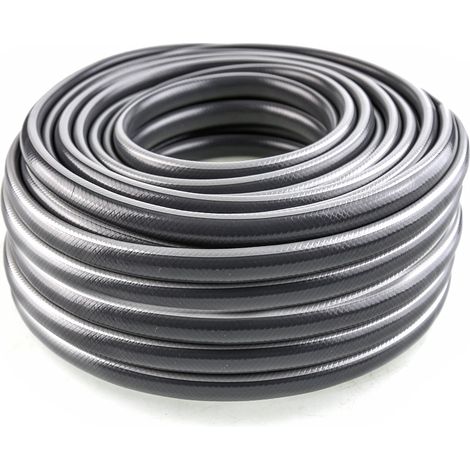 Akhuo verstärkter Polyester-Gartenschlauch 3/4 Zoll 25 m