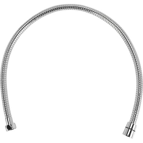 Tuyau de douche flexible en acier inoxydable de 80 cm pour salle de bain