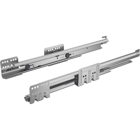 Hettich Auszugsführung Actro mit Silent System / Push to open Silent, L (40 kg), 500 mm f. NOBILIA (1/2)