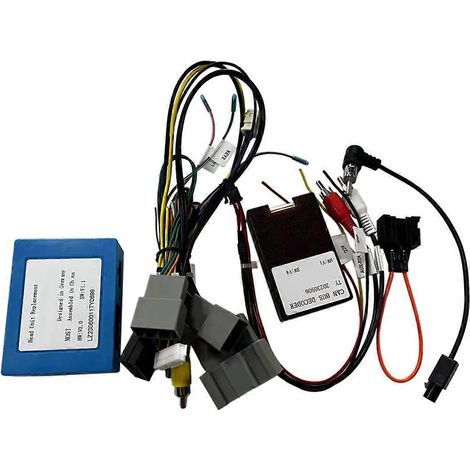 Adaptateur CANbus pour décodeur, amplificateur et amplificateur auxiliaire à fibre optique de voiture (1/5)