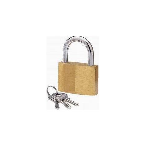 Lucchetto ad arco in ottone pesante 20mm