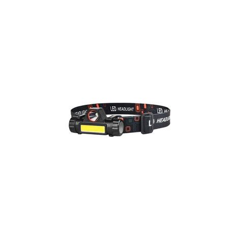 Linterna frontal, potente linterna frontal recargable, luz de trabajo para casco, para acampar y pescar.