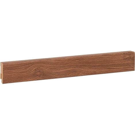KGM Sockelleiste Eiche dunkel MDF foliert 16 x 40 mm Modern 2,4 m