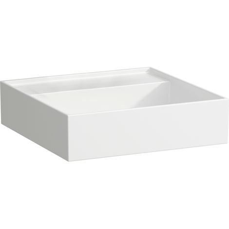 LAUFEN Kartell Lavabo sobre encimera, sin agujero para grifo, sin (1/3)