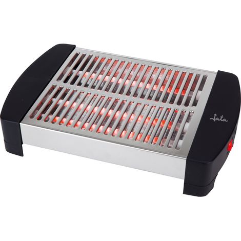 Tostadora horizontal tradicional ATA TT589NG, tostadora para pan plano de acero inoxidable, 4 elementos calefactores de cuarzo, (1/5)