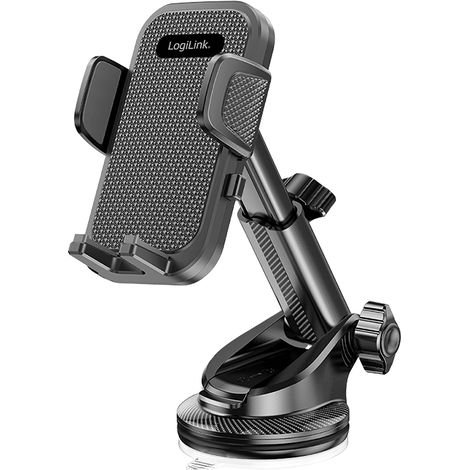 Supporto per telefono per auto con forte ventosa per parabrezza, cruscotto, abitacolo, regolabile a 360° 4-7 (1/5)