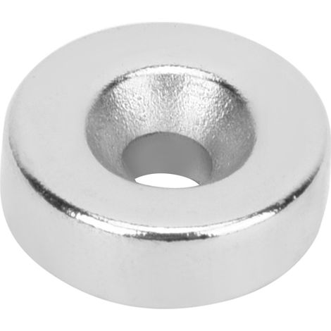 20 Stück M4 Senkbohrungsmagnete, starke Seltenerdmagnete für Audio/Elektronik/Maschinenbau, D15x5 (1/5)
