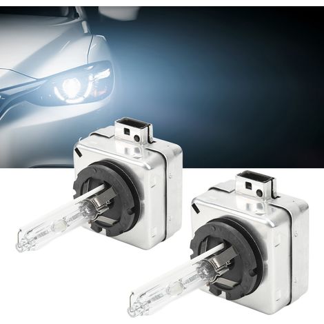 Set mit 2 OEM D1S 35W Xenonlampen, kompatibel mit Mercedes-Benz G63 AMG, Porsche Panamera und Volvo S80. Referenz: D1S 66140 85410 6000K. (1/5)