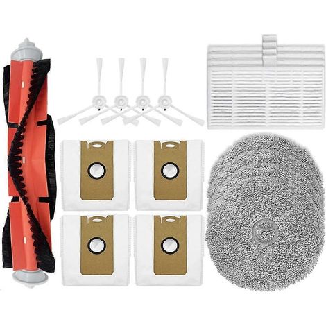 Pour Ultenic MC1 Pièces pour aspirateur robot MIan Brosse latérale Serpillière Filtre Dustbag Replacements (1/5)