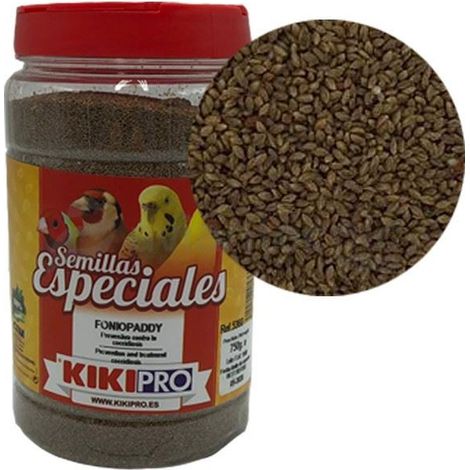 Kiki Pro Foniopaddy - Semillas Especiales para Pajaros - 450 g