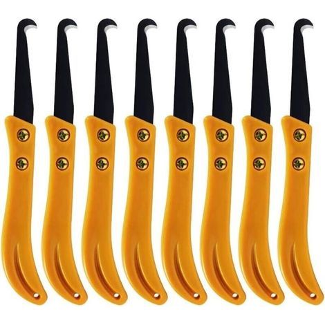 Set of 8 knives for removing tile grout - Hand tool (1/4)