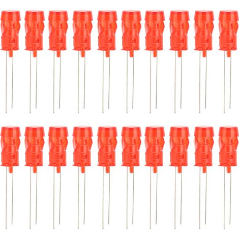 Diodo LED rojo - 20 unidades de 3 mm para proyectos científicos de bricolaje (1/5)