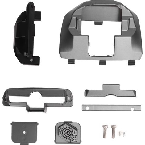 Support écran GPS rotatif pare-soleil central pour Tesla Model 3 Y, support pivotant écran navigation, remplacement en alliage aluminium ABS, rotation 30°, kit 16 pièces (1/5)