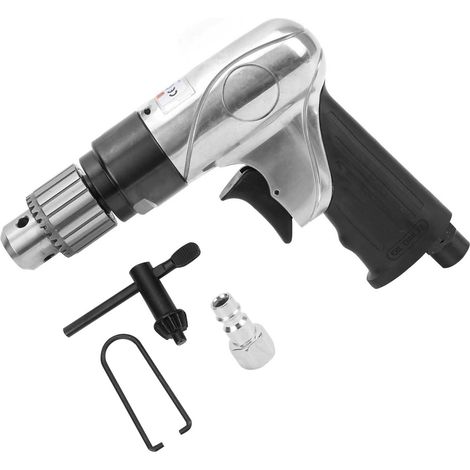 Perceuse pneumatique pistolet à rotation horaire/antihoraire pour le bois, modèle industriel KP-552H, rotation 3/8" (10 mm), style américain