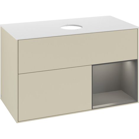 Villeroy & Boch GA21GKHJ Meuble sous-lavabo Finion GA2