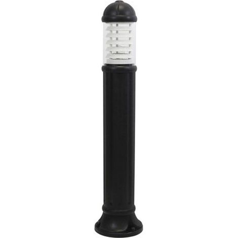Bollard SAURO IP55 GX53 LED T2 10W 1190lm/1290lm/1210lm CRI80 3000K/4000K/6500K 1100mm Nero