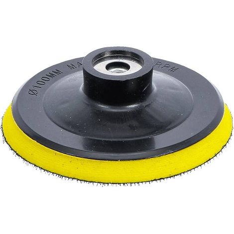 Disque de Polissage à Prise Autogrippante D.100 mm - Compatible Art. 9259 - Finition Précise et Rapide - D-Work (1/5)