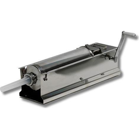 Insaccatrice manuale in acciaio inox 18-10 con imbuti - 8 kg