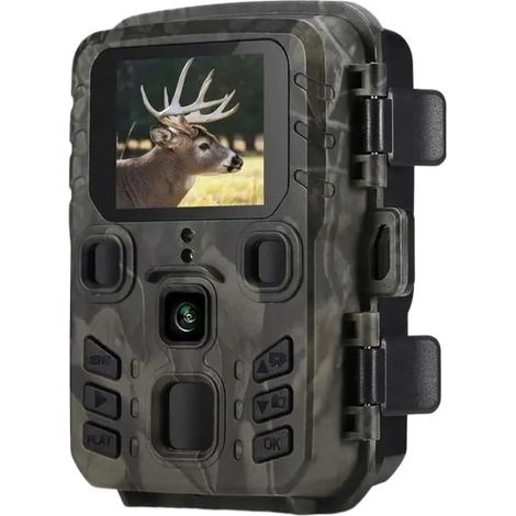Caméra Faune Sauvage Caméra De Chasse Et Suivi des Sentiers 20mp 1080P, Surveillance La Faune en Plein Air, Mini301, Piège Photo À Vision Nocturne avec Capteur PIR Fiable Précise(Only mini301) (1/5)