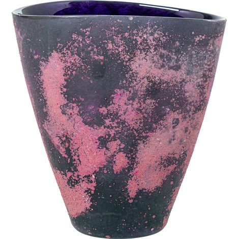 Vase en Verre 24 Cm Gris/Rose Opaque 24X14X24 Cm (1/5)
