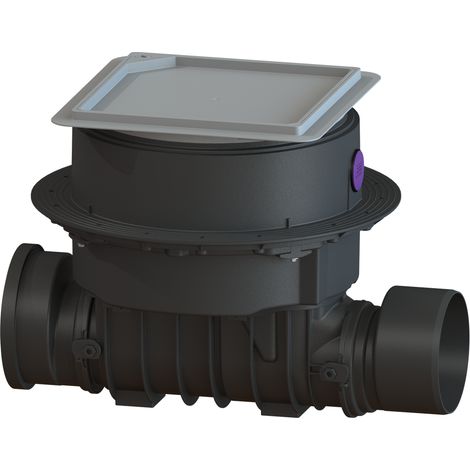 - Dispositif anti-retour Staufix SWA DN 200, plaque de base, carrelable